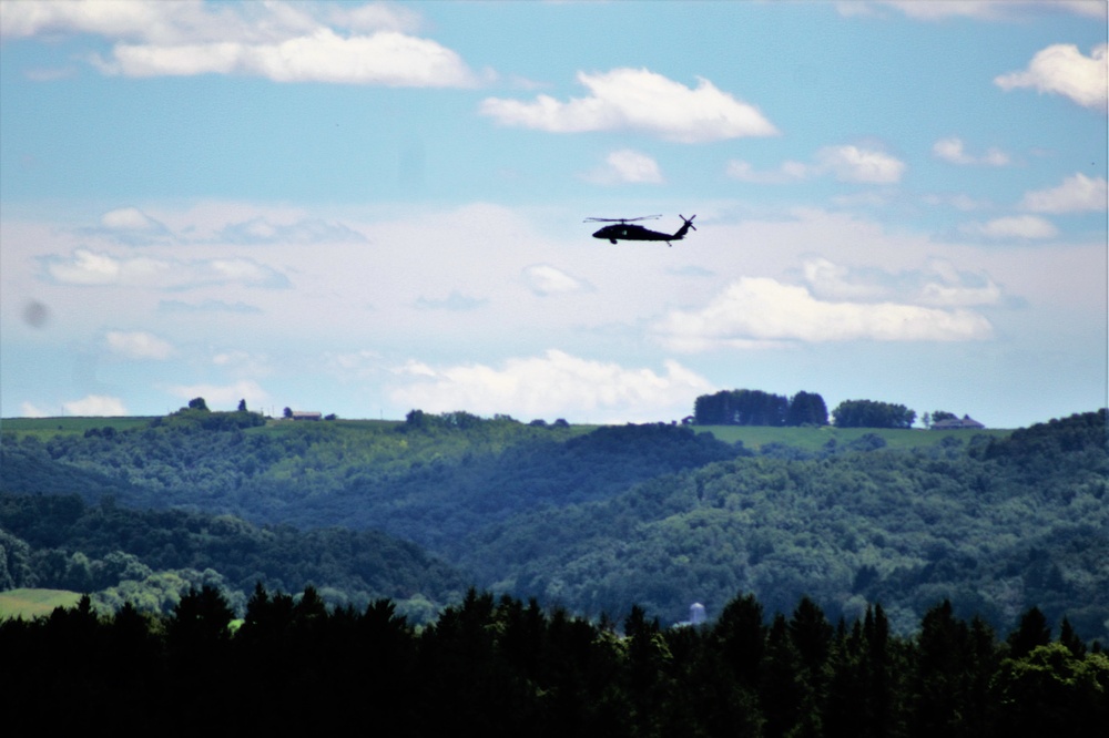 National Guard aviation personnel support Patriot North 2018 training