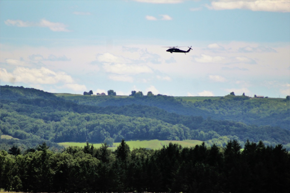 National Guard aviation personnel support Patriot North 2018 training