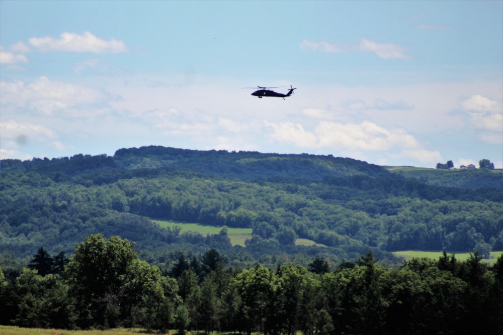 National Guard aviation personnel support Patriot North 2018 training