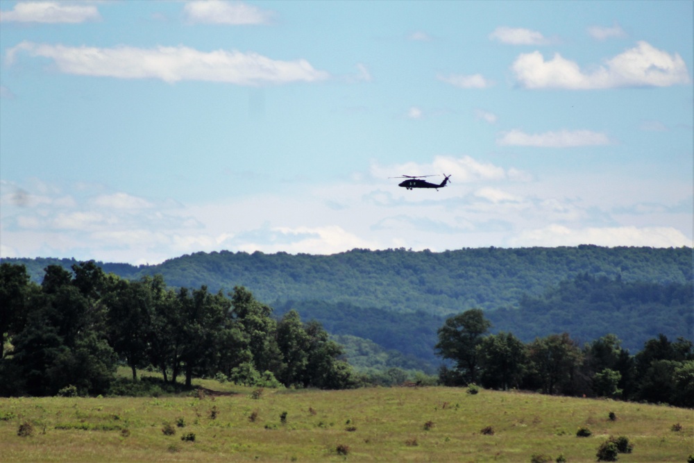 National Guard aviation personnel support Patriot North 2018 training