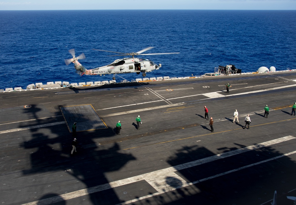 USS CARL VINSON OPERATIONS