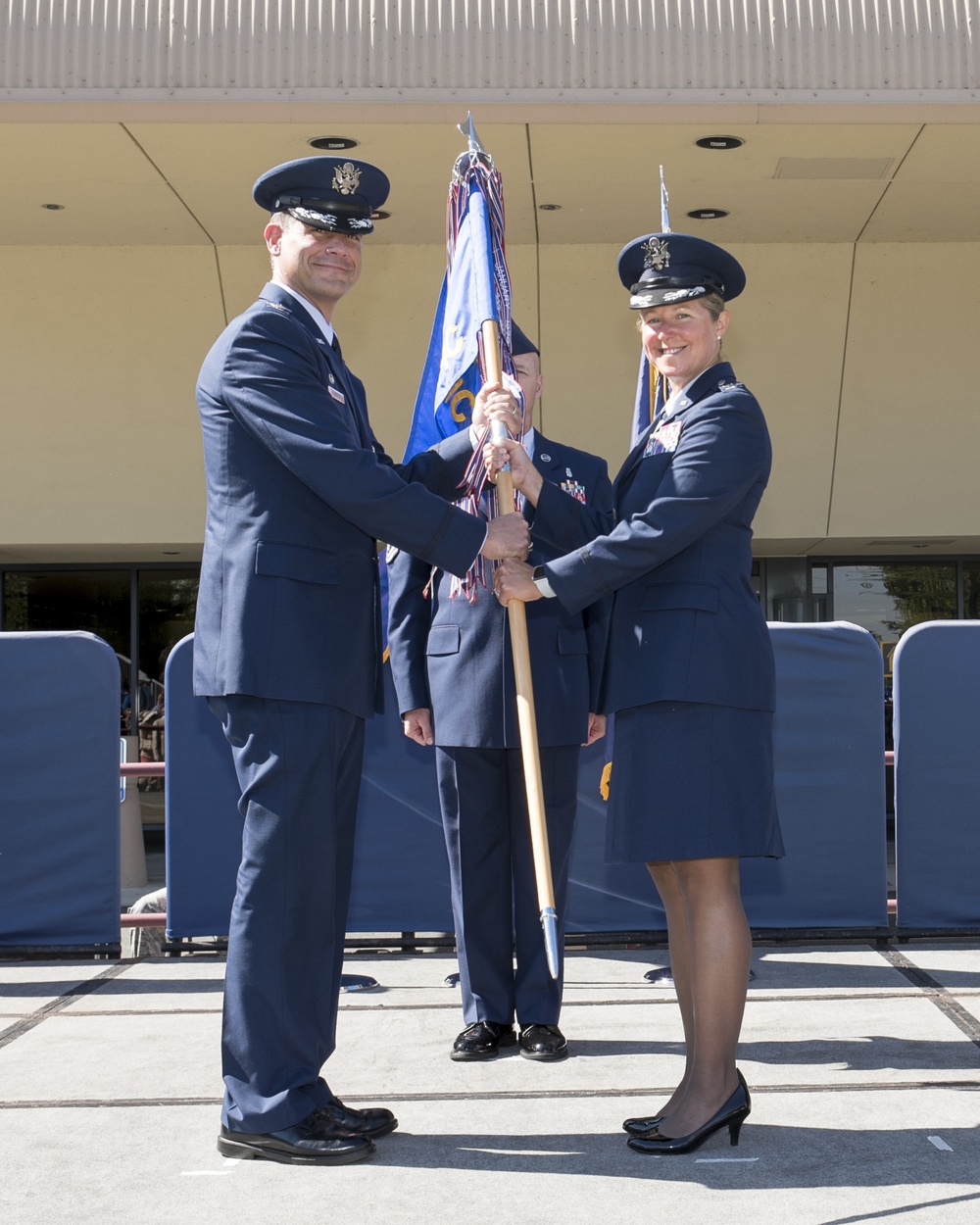 Col. Kristen Beals takes command of 60th MDG