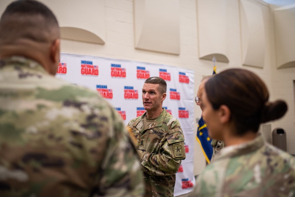 Sgt. Maj. of the Army leads Indiana National Guard town hall