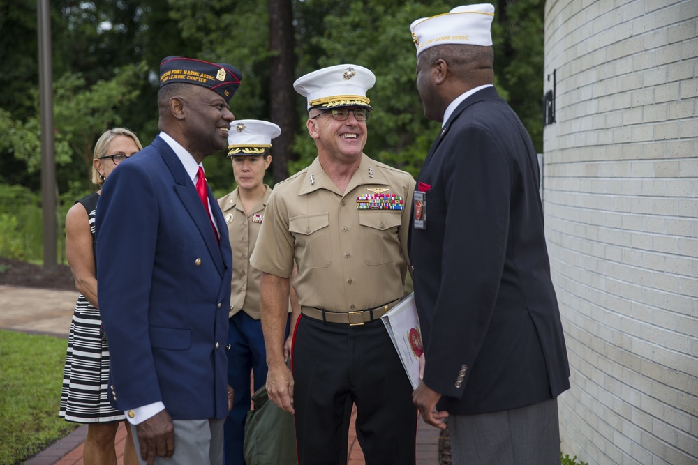 Montford Point Marine Memorial Gifting Ceremony