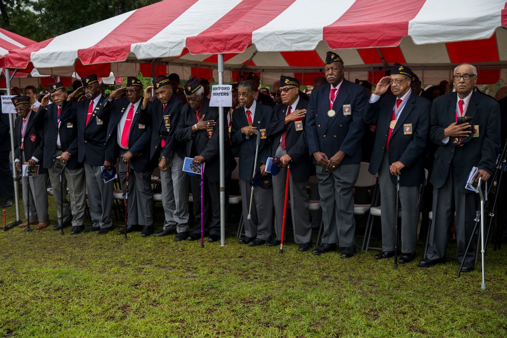 Montford Point Marine Memorial Gifting Ceremony