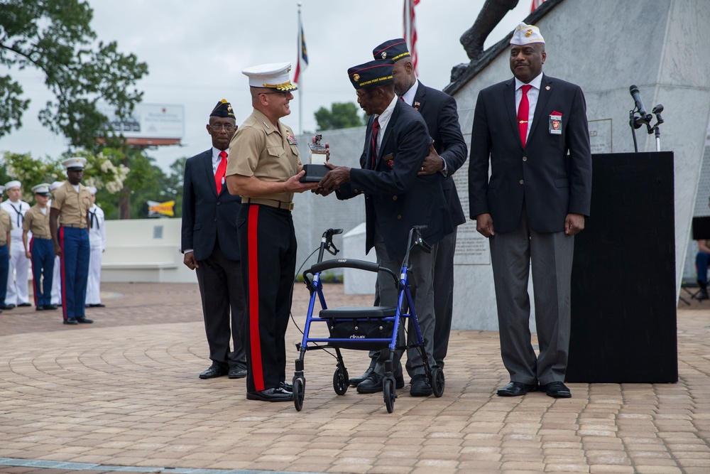 Montford Point Marine Memorial Gifting Ceremony