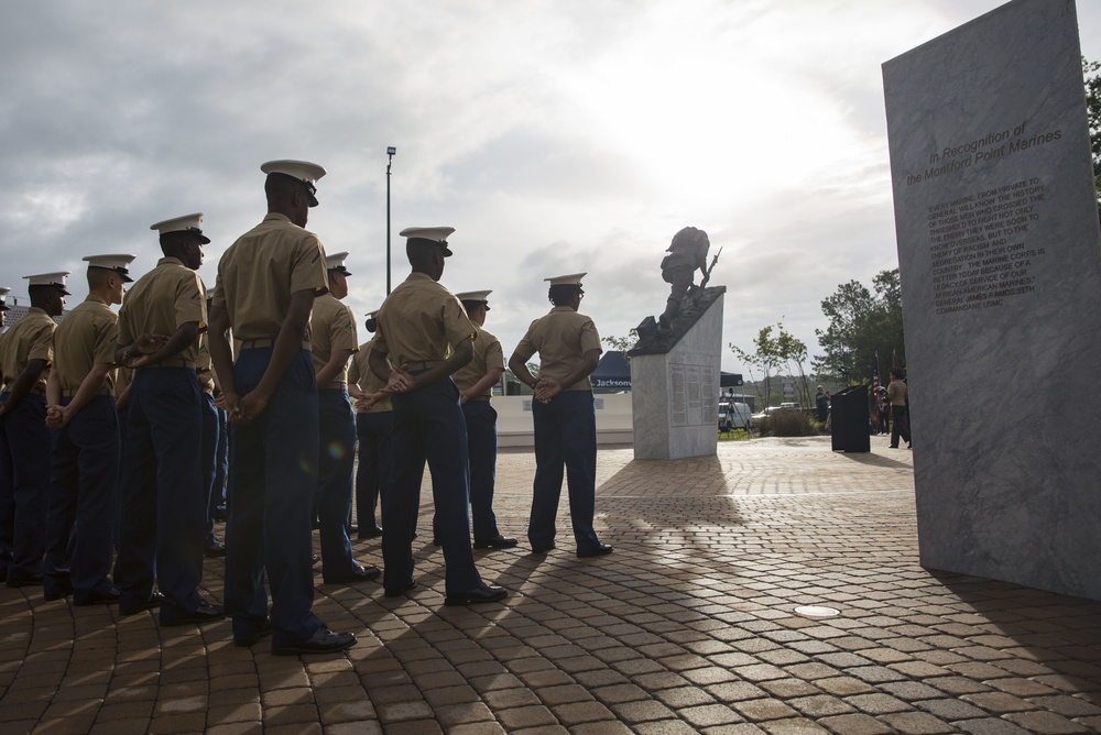 Montford Point Marine Memorial Gifting Ceremony