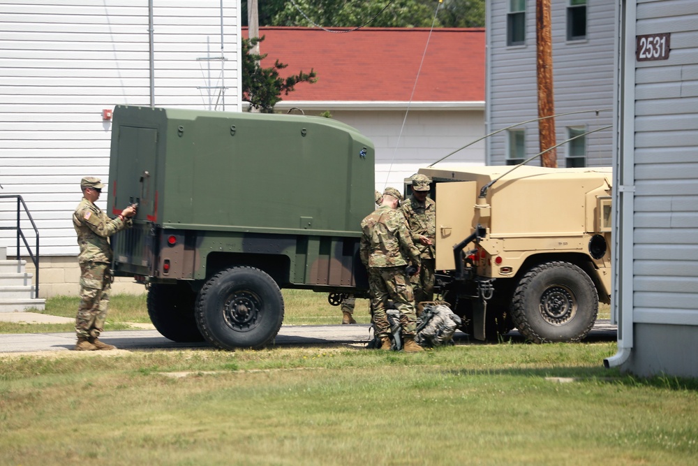 Fort McCoy training operations