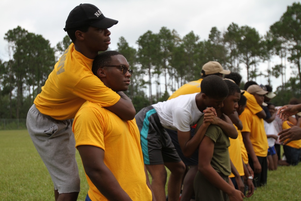 MCLB Albany hosts week-long summer camp for JROTC cadets