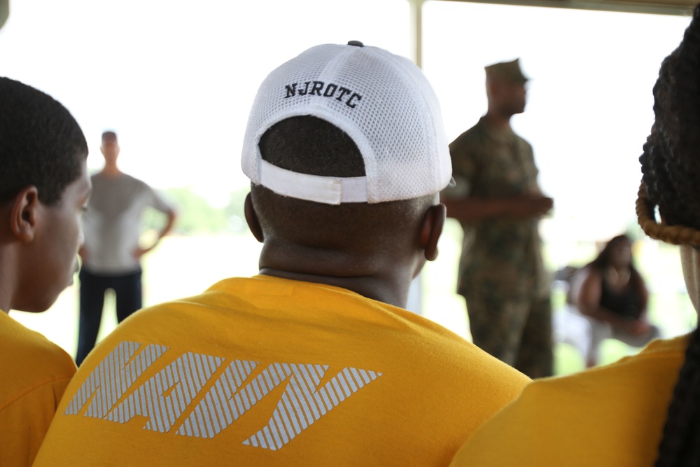 MCLB Albany hosts week-long summer camp for JROTC cadets