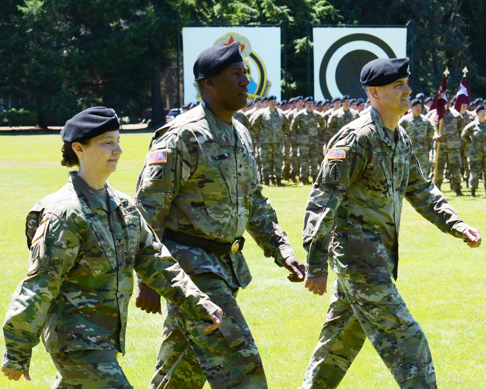 62nd Medical Brigade Change of Command Ceremony