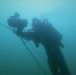 Japan Maritime Self-Defense Force EOD technician conducts mine clearance dive operations during RIMPAC