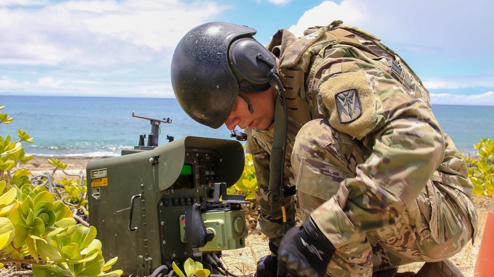 Army trains with Avenger air defense system during RIMPAC