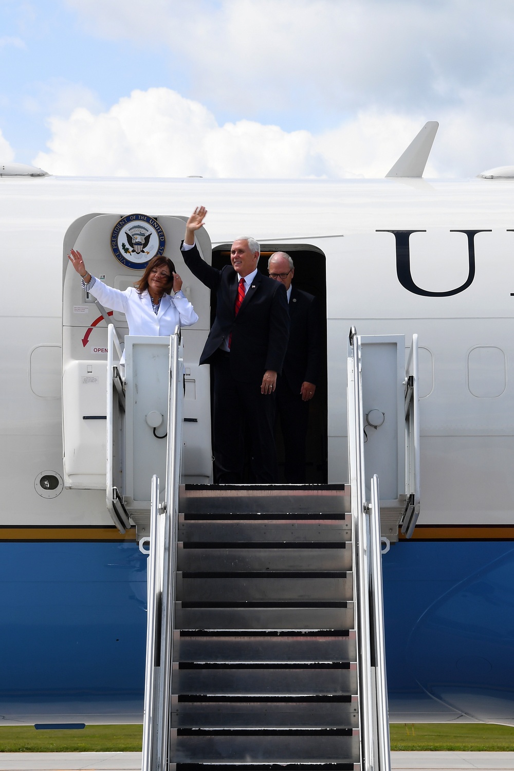 Vice president of the United States visits 319th Air Base Wing