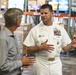 Force Master Chief James Osborne Tours Great Plains Food Bank