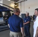 Force Master Chief James Osborne Tours Sanford Health, Veterans Club