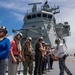 HMAS Adelaide (L01) hosts U.S. Representatives during RIMPAC