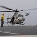 HMAS Adelaide conducts flight operations with U.S. Marine CORPS UH-1Y Huey during RIMPAC