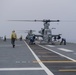 HMAS Adelaide conducts flight operations with U.S. Marine Corps AH-1Z Cobras, UH-1Y Hueys during RIMPAC