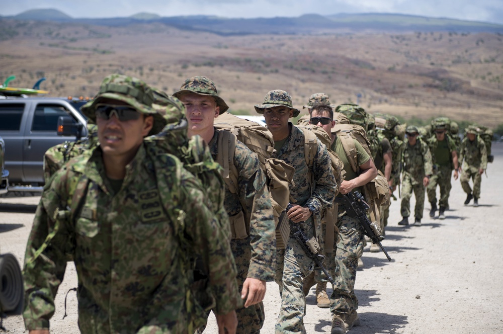 Troops Complete Exercises At Pohakuloa Training Area During RIMPAC 2018