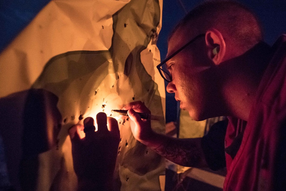 Low-light Gun Shoot on USS Jason Dunham (DDG 109)