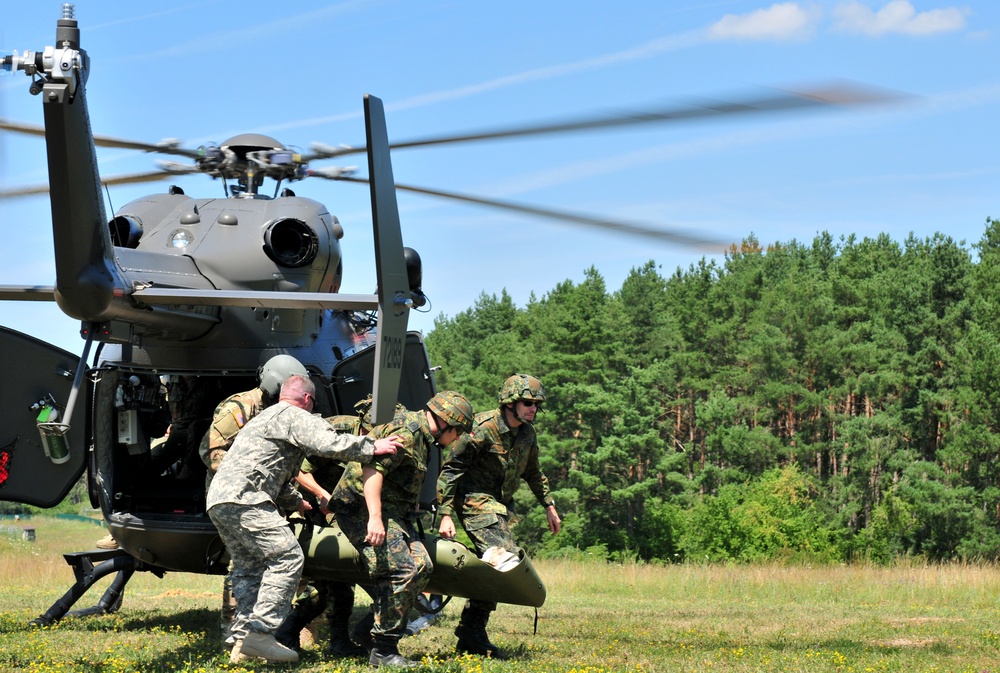 US Soldiers train with German Army Reserve soldiers