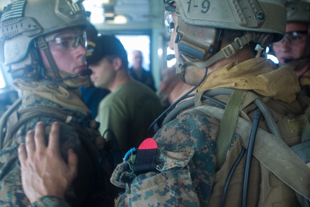 31st MEU MRF raids from the sea, air