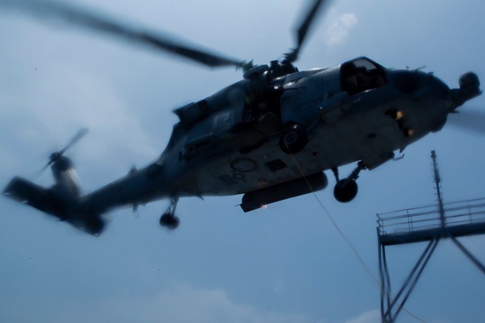 31st MEU MRF raids from the sea, air