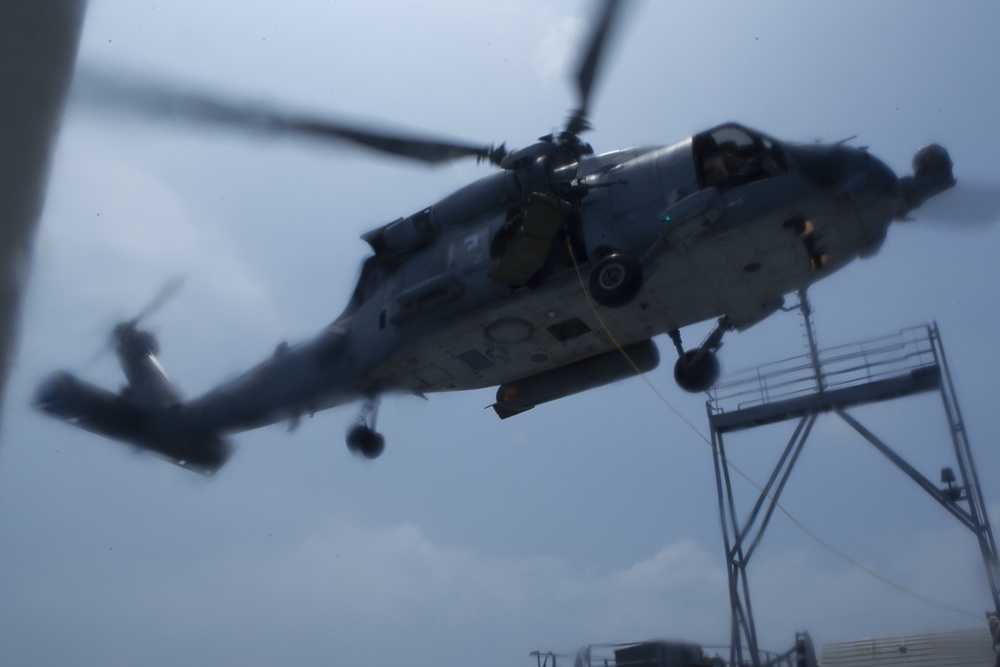 31st MEU MRF raids from the sea, air