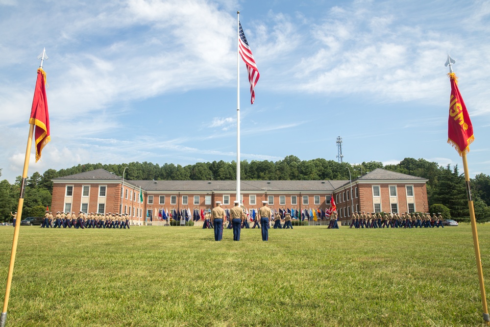 Master Gunnery Sgt. Andre Mayhue's Retirement Ceremony