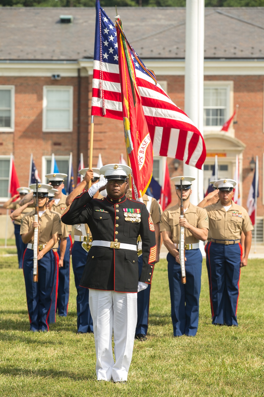 Master Gunnery Sgt. Andre Mayhue's Retirement Ceremony