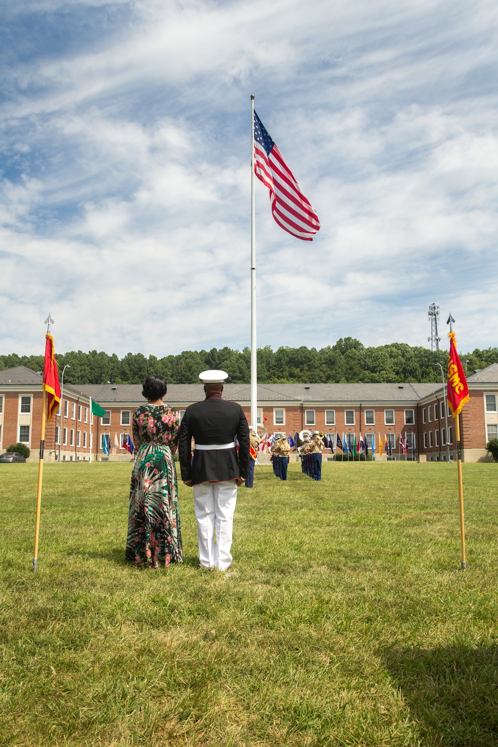 Master Gunnery Sgt. Andre Mayhue's Retirement Ceremony