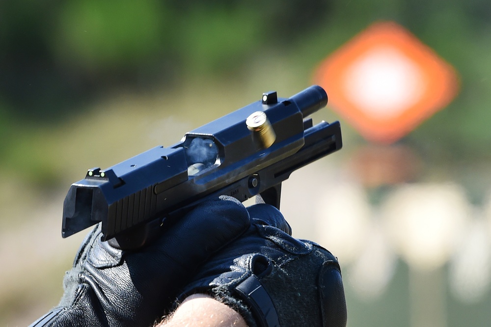 German army reserve weapons training with 18th CSSB