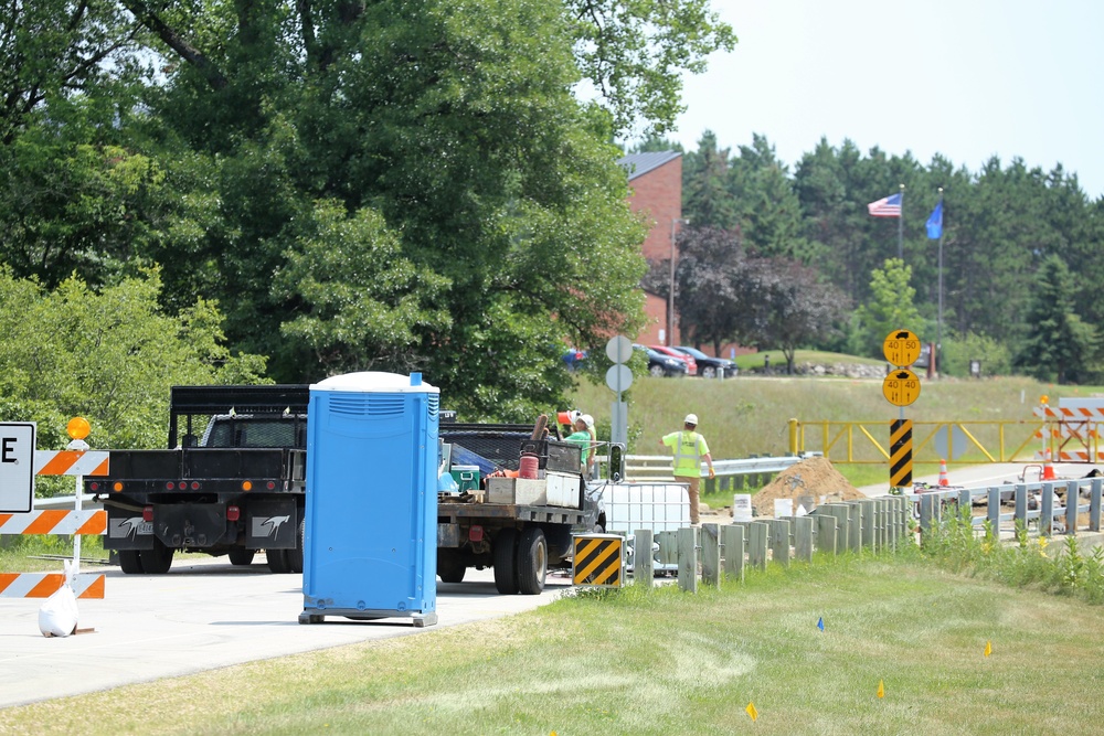 Fort McCoy cantonment area bridges receive repairs, maintenance