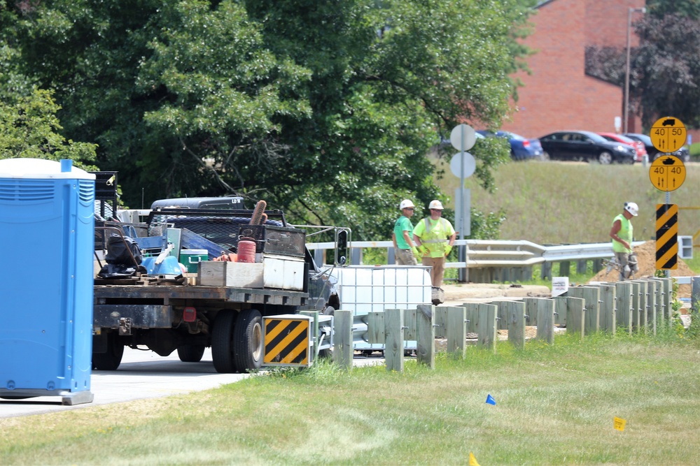 Fort McCoy cantonment area bridges receive repairs, maintenance