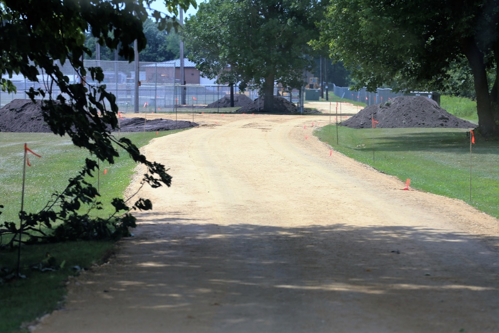 Construction operations at Fort McCoy