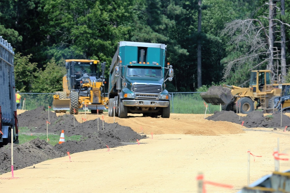 Construction operations at Fort McCoy