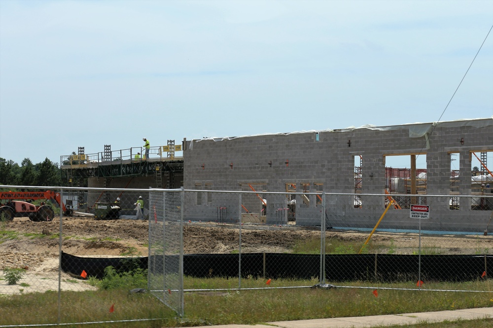 Construction operations at Fort McCoy