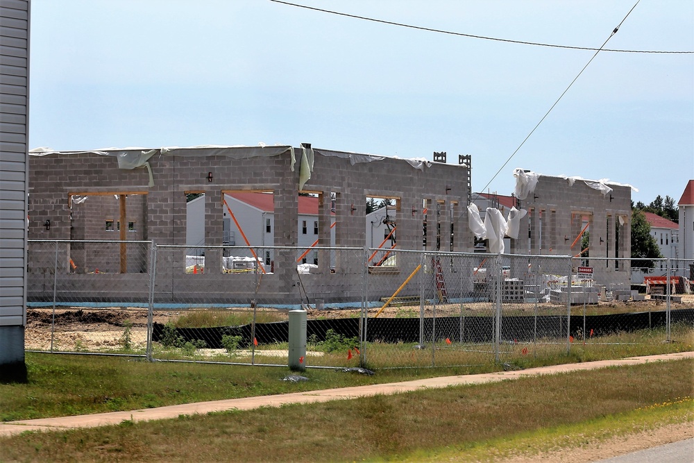 Construction operations at Fort McCoy