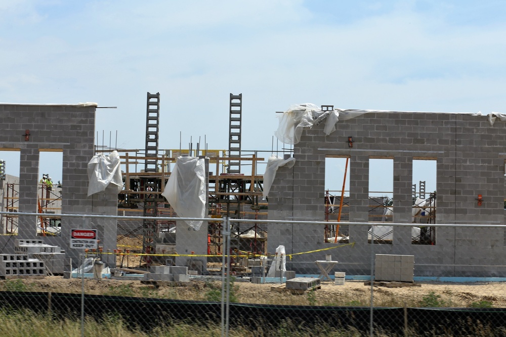 Construction operations at Fort McCoy