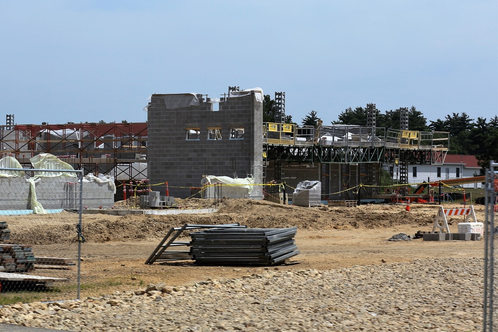 Construction operations at Fort McCoy