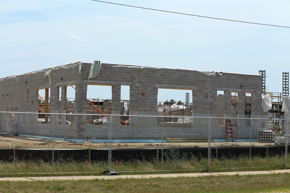 Construction operations at Fort McCoy