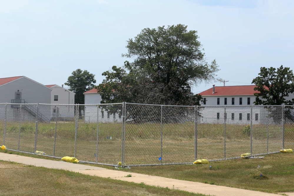 Construction operations at Fort McCoy