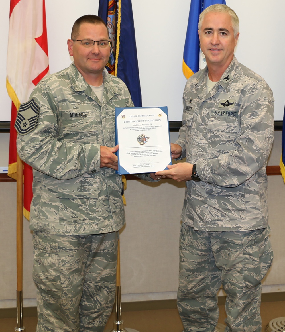 DVIDS - Images - Armitage Promoted to Chief Master Sergeant [Image 1 of 8]