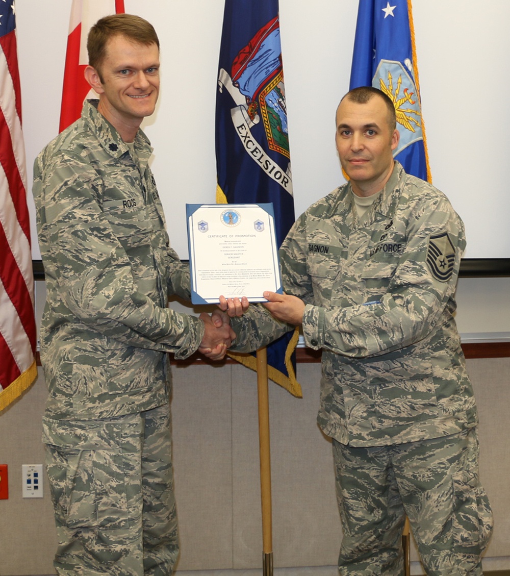 Gagnon Promoted to Senior Master Sergeant