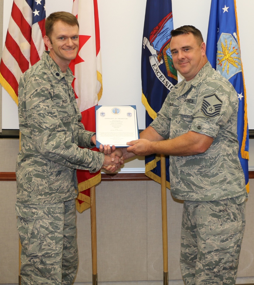 Kujawski Promoted to Senior Master Sergeant