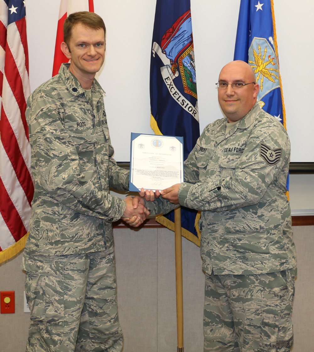 DVIDS - Images - Brooks Promoted to Master Sergeant [Image 6 of 8]