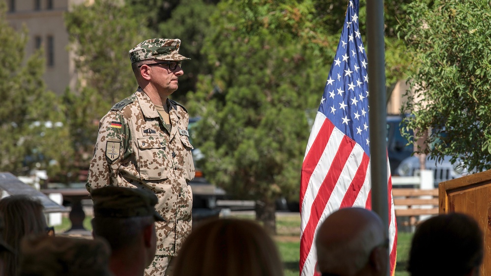 Outgoing GAFADC commander at Bliss commends partnership during CoC