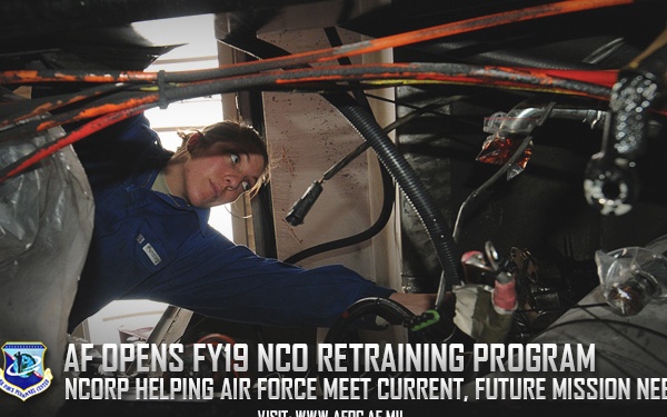 AF officials announce FY19 NCO Retraining Program
