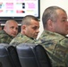 Members of the U.S. and Bulgarian Armed Forces discuss and plan future combined training exercises during a bilateral training conference.